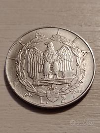 moneta 2 Lire 1940 impero