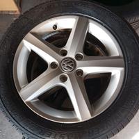 Cerchi in lega originali VW GOLF 16" con gomme