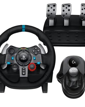Volante Logitech G29 e shifter logitech 6 marce