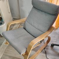 sedia a dondolo IKEA POÄNG