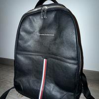 Zaino in pelle nera - Tommy Hilfiger