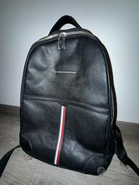 Zaino in pelle nera - Tommy Hilfiger