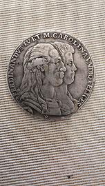Piastra in Argento 120 Grana Regno di Napoli