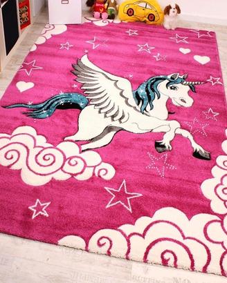 Tappeto cameretta bimba Magico Unicorno