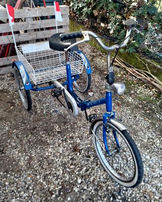 Triciclo - Bicicletta 3 ruote Pronta all'uso 