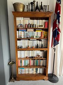Libreria legno massello 6 ripiani