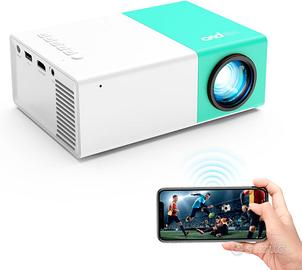 WiFi proiettore Portatile Proiettori, Schermo