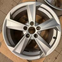 Cerchioni  7 x 17” compatibili audi vw skoda seat