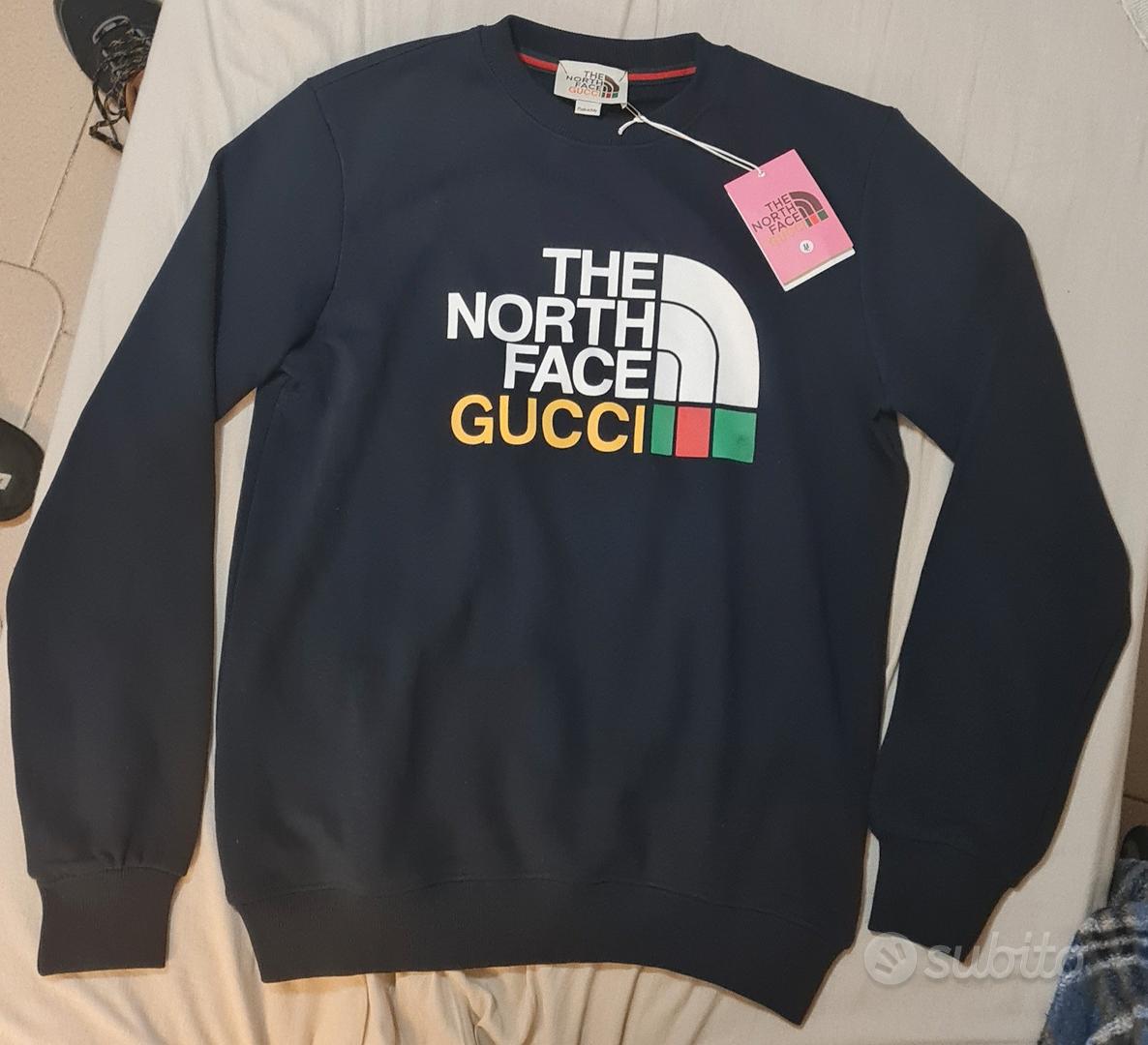 330 160 Maglia nera GUCCI THE NORTH FACE M Abbigliamento e Accessori In vendita a Roma