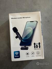 Kit due radiomicrofoni per iPhone (lightning)