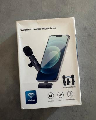 Kit due radiomicrofoni per iPhone (lightning)