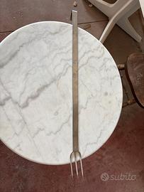 Forchettone inox 3 denti cm 70