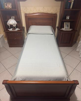 Letto singolo con materasso