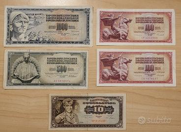 L3_BANCONOTE EX JUGOSLAVIA