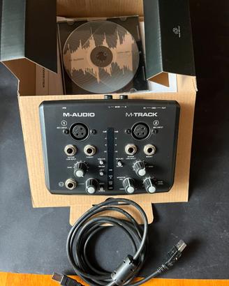 M-audio M-TRACK Scheda audio Two-Channel USB Audio