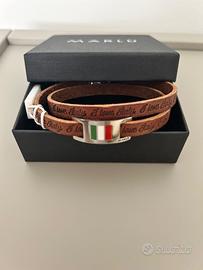 Bracciale Marlù uomo in pelle
