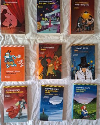 COLLANA 9 LIBRI STEFANO BENNI