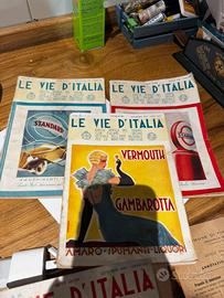 riviste mensili del Touring Club LE VIE D’ITALIA