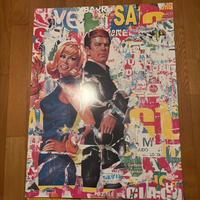 Stampa vintage pop art