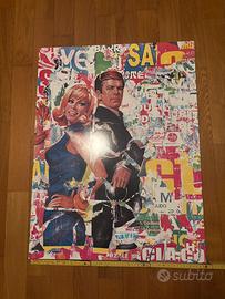 Stampa vintage pop art