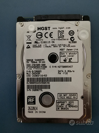 Hard disk 2,5 pollici 500gb per computer notebook