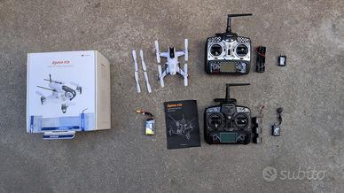 lotto di materiale per droni e drone fpv