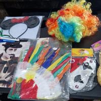 Stock accessori vari di carnevale