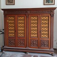 libreria n stile rinascimentale 