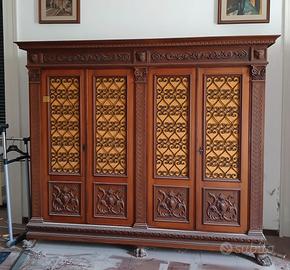 libreria n stile rinascimentale 