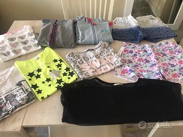Stock 9 pezzi bimba 10 anni come nuovo