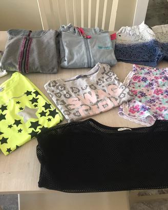 Stock 9 pezzi bimba 10 anni come nuovo