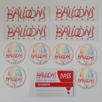 Adesivi Balloons  Fiesta Ferrara.