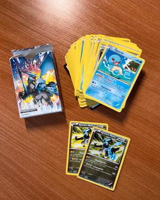 Mazzo di carte pokemon kyurem nero