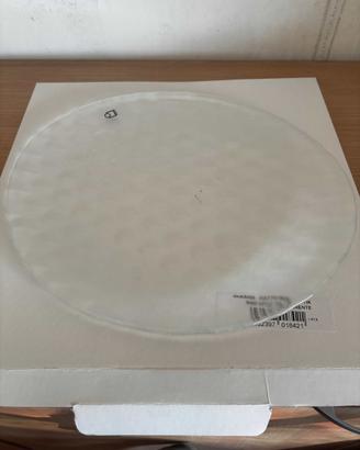 Piatto ovale Ichendorf Optik vetro 37x30 nuovo