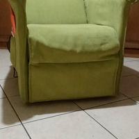 poltrona elettrica con due motori. modello Lucrezi