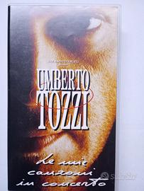 VHS Umberto Tozzi Le Mie Canzoni in Concerto