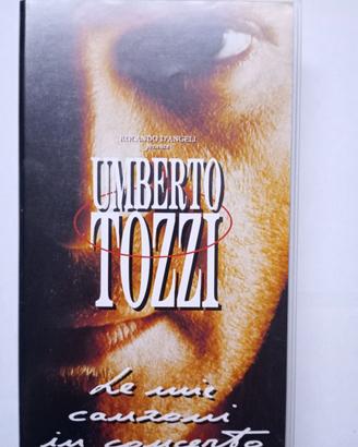 VHS Umberto Tozzi Le Mie Canzoni in Concerto