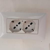 Presa duplex B Ticino Matix 