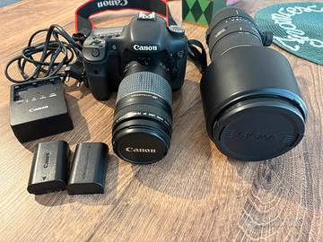 CANON EOS 7D + n.2 teleobiettivi