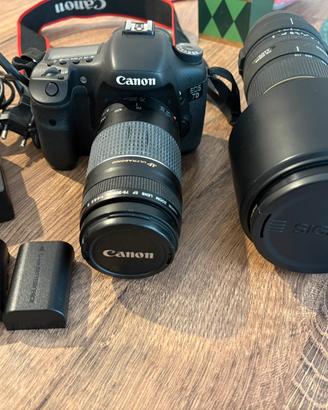 CANON EOS 7D + n.2 teleobiettivi