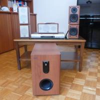 Sistema audio 5.1 più lettore DVD Pioneer