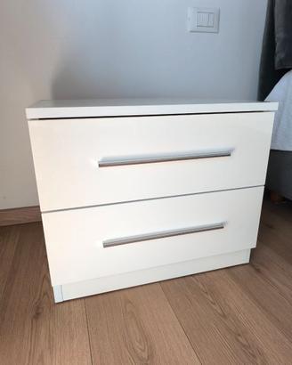 Set di 2 comodini per camera da letto