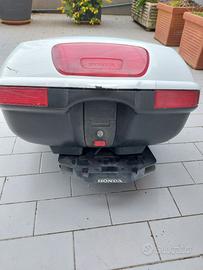 bauletto HONDA 47 lt con piastra HONDA originale