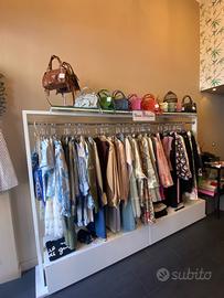 Struttura  appenderia abbigliamento rimovibile