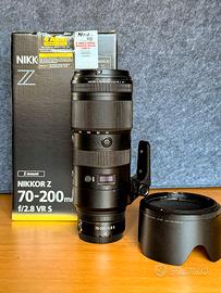 NIKKOR Z 70-200mm f/2.8 VR S ancora in garanzia