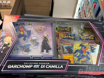 Collezione premium garchomp ex di camilla pokemon