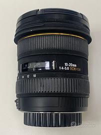 Sigma 10-20  per Canon