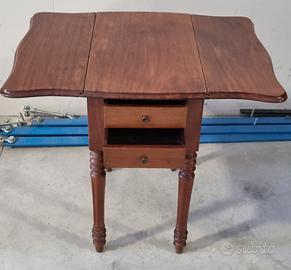 Tavolino inglese da lavoro fine '800