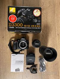 Nikon D3300 18-55 VR II + Tamron AF 70:300