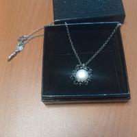 RASPINI PENDENTE ANEMONE IN ARGENTO 925 CON PERLA